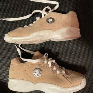 Womens Tan Suede Converse All Star